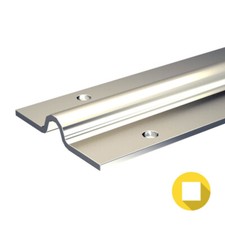 Rail à visser 1,95 m pour galet à gorge ronde Ø16 mm - portail coulissant 800 k