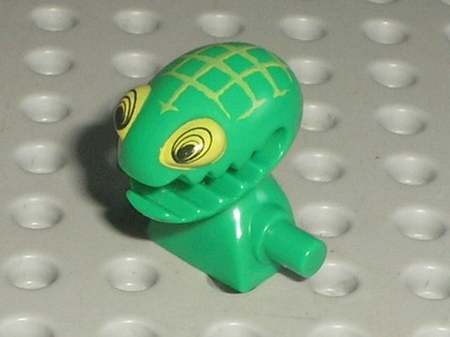 Tête lego minifig green - minifig,