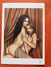 PATURAUD EX LIBRIS SIGNE PIN UP  15 x 21  ETAT NEUF