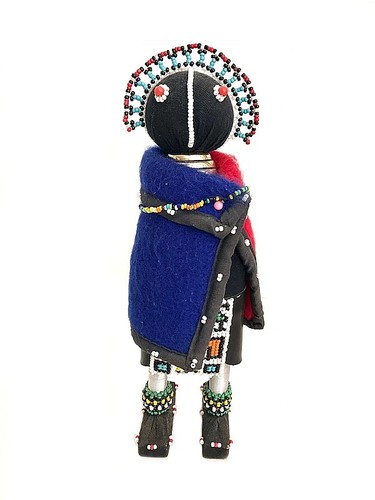 Grande poupée ndebele - poupée,