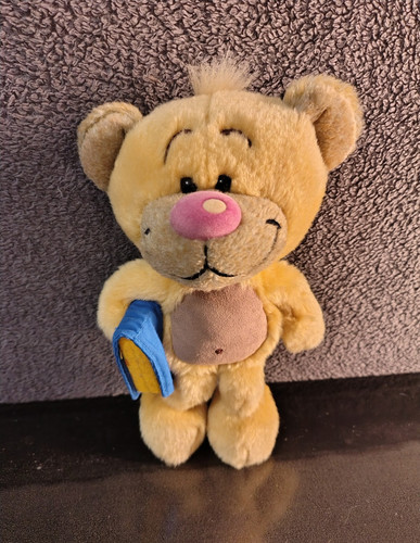 Peluche pimboli ours ecolier - peluche,