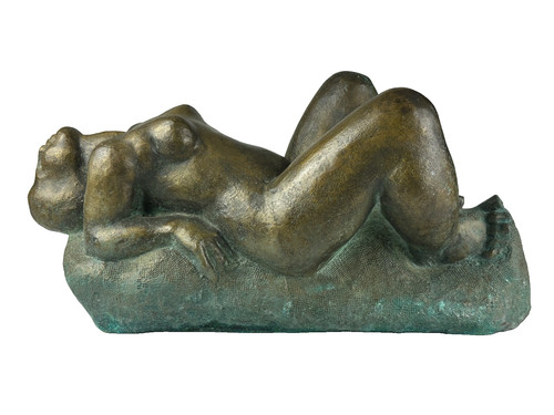Grand bronze ancien érotique - bronze,