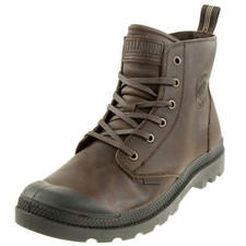 Palladium Unisexe Pampa Zip Leather ESS Bottes Bottines 76888 Braun
