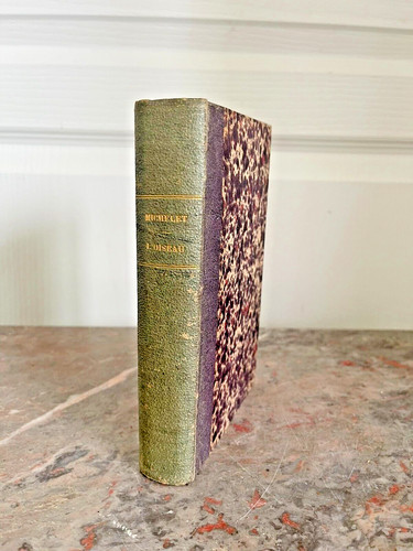 Livre ancien 1858 l oiseau - livre, l'oiseau