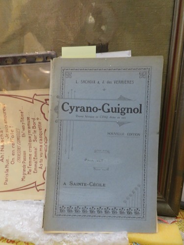 Ancien livre livret - ancien, cyrano