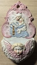 Benitier Biscuit Porcelaine 19 Siècle !!! Very Rare