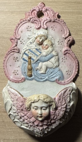 Benitier biscuit porcelaine - biscuit, 19