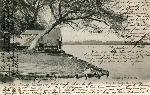 Carte angleterre ellesmere - angleterre,