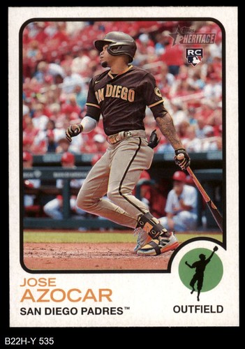 2022 topps heritage 535 jose - 2022, #535