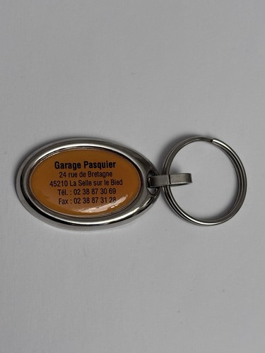 Porte clé metal garage - porte,