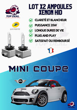 KIT 2x AMPOULES XENON HID Mini Coupé de 2010 à 2015 35W blanc pur
