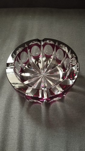 Cendrier christal saint louis - cendrier,