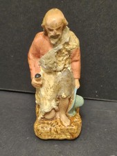 Ancien Santon Devineau Berger crèche noël french Christmas nativity scene