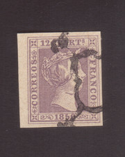 ESP n° 2  ( Ed 2 )  12 cuartos LILAS OBL SANS AMINCI Cote + 380 €