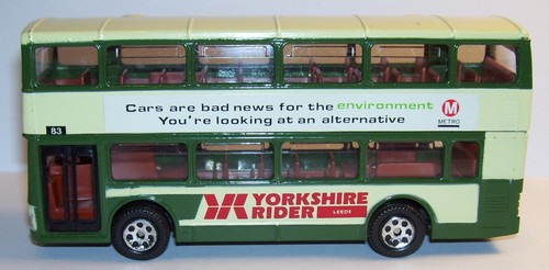 Corgi toys metro bus - corgi, yorkshire