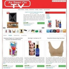 Tel que vu à la télévision Site Web d'affiliation automatisé - Installation...