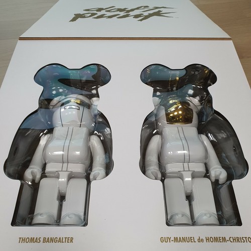 Bearbrick daft punk white - bearbrick,