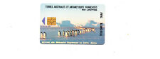 TELECARTE TAAF n° 5. ARRIVEE DES MANCHOTS EMPEREURS 50U. 1 500 EX. VARIETE.