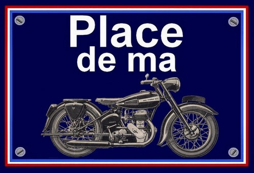 Plaque place ma terrot - ",