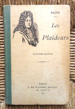 Livre théâtre Les Plaideurs