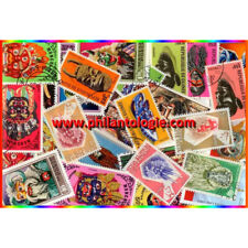 Masques timbres thématiques tous différents.