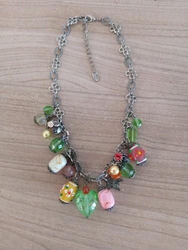 Collier vintage xxème - collier, signé