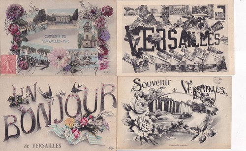 Lot cartes postales - lot, 4
