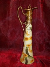 Cruche Pichet Fleur Iris Style