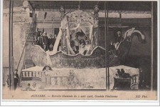 AUXERRE : retraite illuminée du 2 août 1908 - gondole vénitienne - très bo
