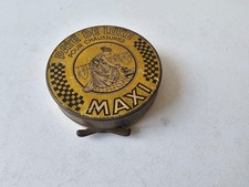 Ancienne boite publicitaire lithographiée - Pate de Luxe maxi (Cirage)