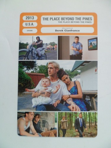 Carte fiche cinema - carte,