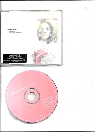 Madonna rare cdm american - rare,