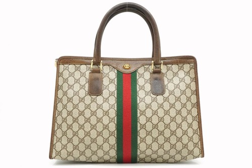 Gucci sac cabas vintage voyage - gucci,
