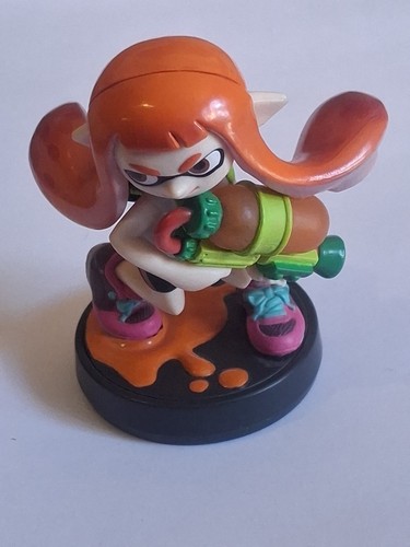 Figurine amiibo inkling fille - inkling,