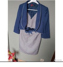 tailleur  Sonia Pēna  40  bleu