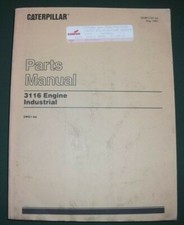 Livre De Pièces Du Moteur Industriel CAT CATERPILLAR 3116 S/N 2WG00001-UP