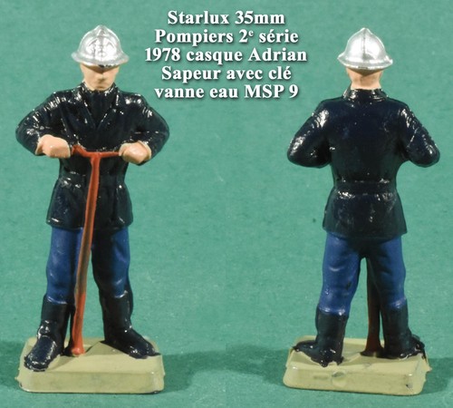 Starlux 35mm pompiers - pompiers, 2e