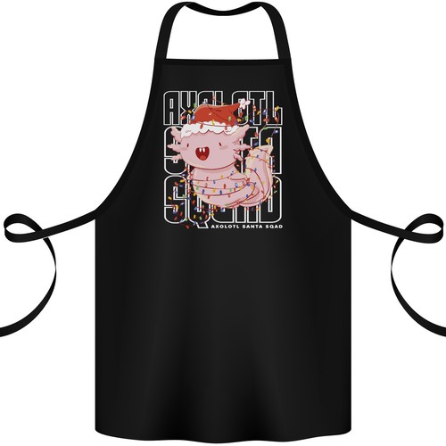 Tablier coton axolotl de - coton,