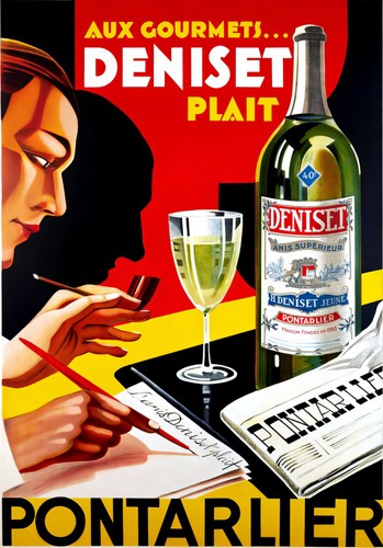Affiche poster deniset - ,