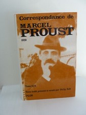 Correspondance de Marcel