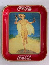 Plateau metal coca cola - metal,