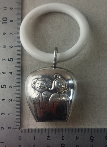 Ancien hochet argent - ancien,