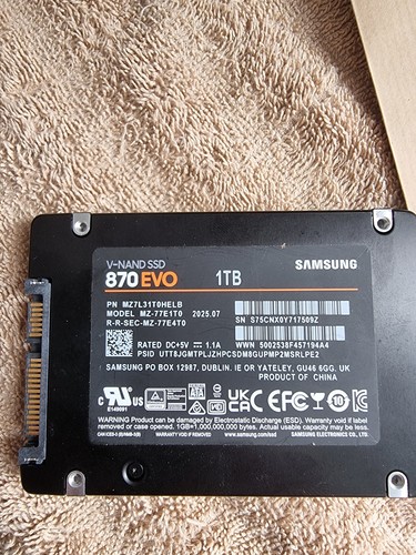 Ssd samsung 870 - evo, iii-1