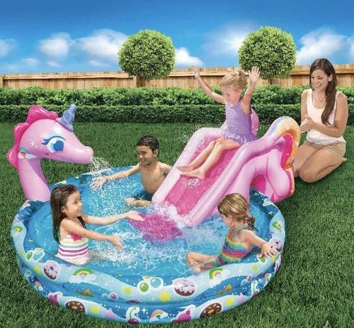Banzai kids inflatable unicorn - banzai,