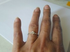 bague en argent massif