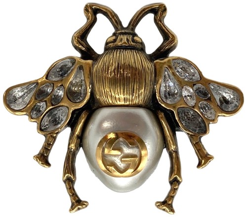 Bague gucci imbriquée bee - gucci, g