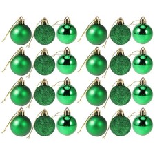  24 Pcs Ornements Décoratifs Suspendus Boules Décoratives De Sapin Noël