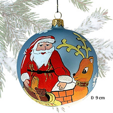 Boule Noël Verre soufflé