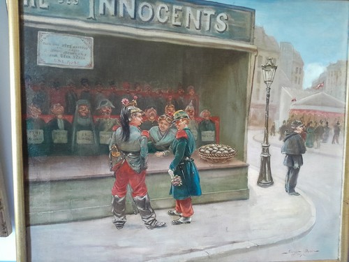 Huile sur toile - sur, xix