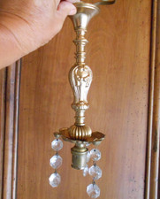 Lustre à PAMPILLES Vintage en